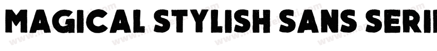 Magical Stylish Sans Serif Demo字体转换
